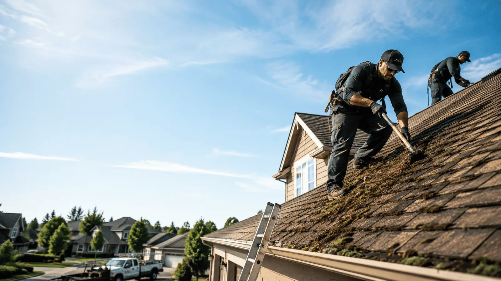 Roof Moss Removal in Lincoln, ME near me